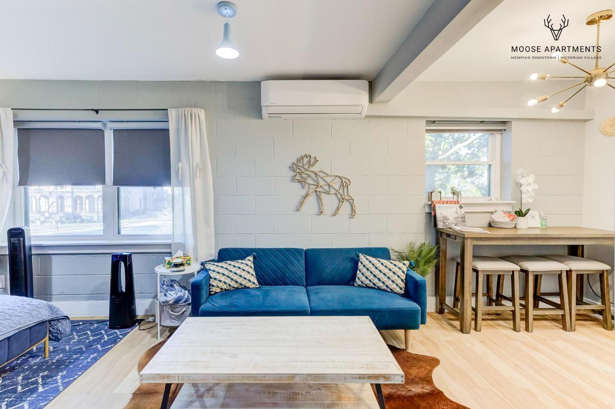 The Moose #7 - Instaworthy Studio With Amazing Views, Free Parking & Heated King Bed Memphis Exteriér fotografie