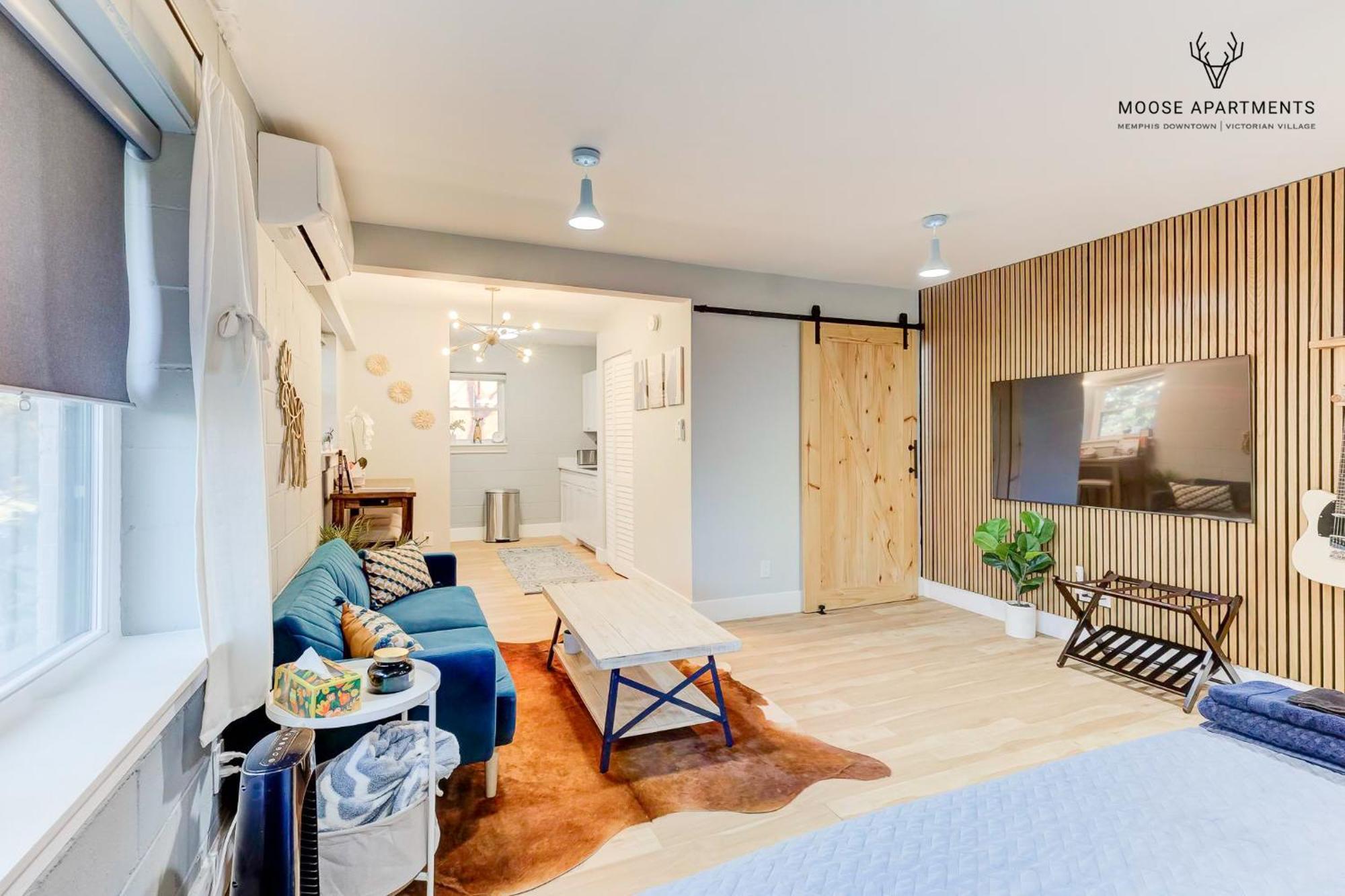 The Moose #7 - Instaworthy Studio With Amazing Views, Free Parking & Heated King Bed Memphis Exteriér fotografie