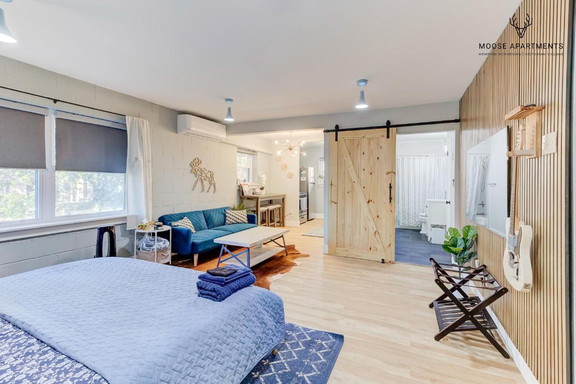 The Moose #7 - Instaworthy Studio With Amazing Views, Free Parking & Heated King Bed Memphis Exteriér fotografie